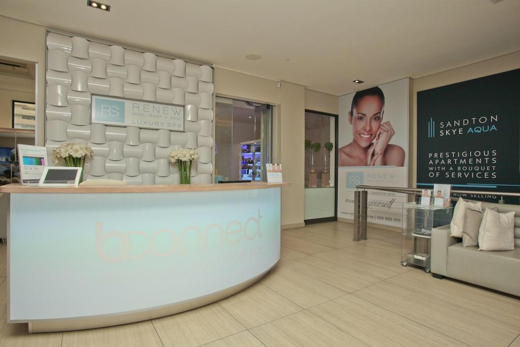Luxury @ Sandton Skye 约翰内斯堡 外观 照片
